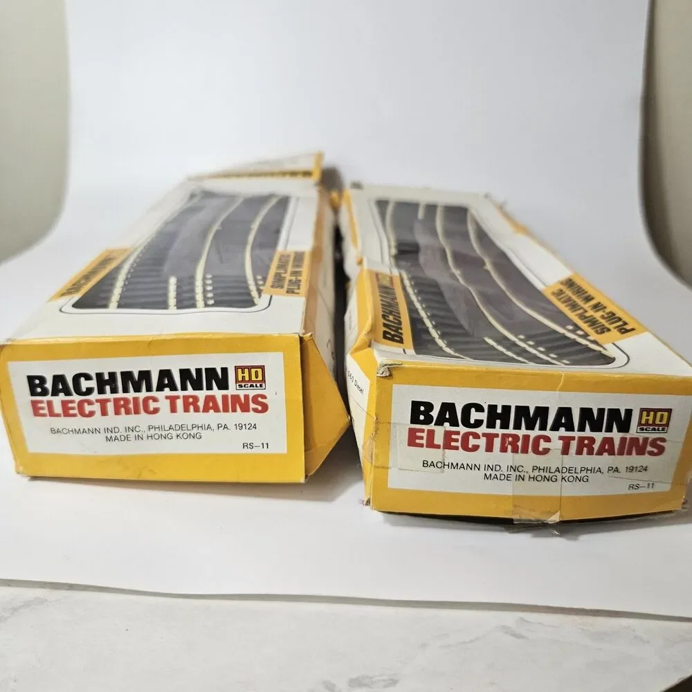 Bachmann HO Gauge Train Track 44-2781 Straight Curve Rerailer  Pieces In 2 Box